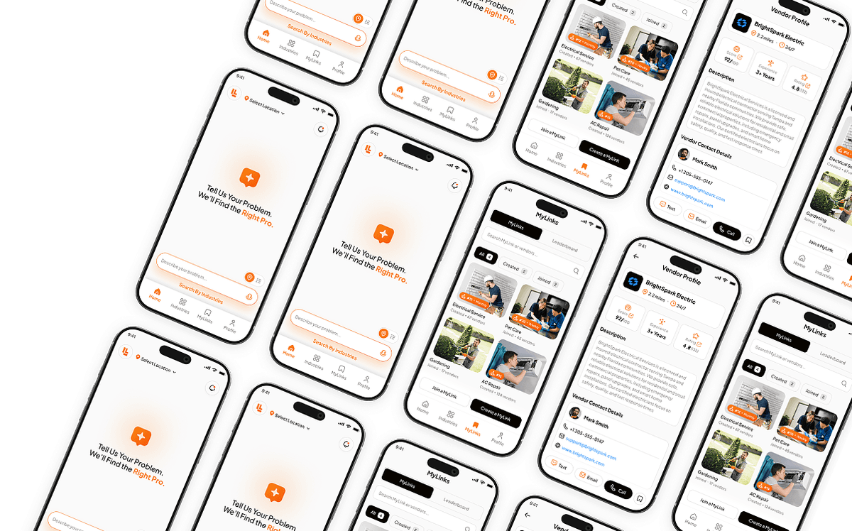 LinkLocal app on multiple devices